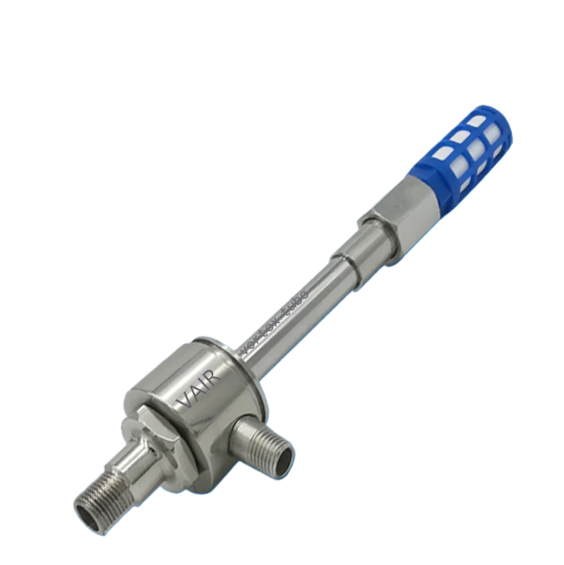 The temperature drop of G-type stainless steel vortex cooler with ultra-low temperature vortex tube cooler can reach -75 degrees