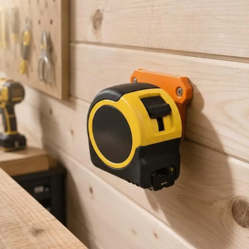 2 Pcs Universal Tape Measure Holder For Men's Tools And Gifts - Suitable For All Tape Measures