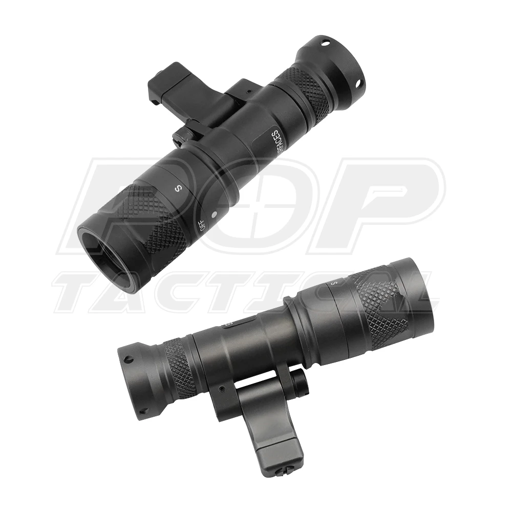M340V Mini Scout Light lampe de poche tactique Strobelight Mini Storbe Scout Light Pro avec adaptateur MLOK avec Rail Picatinny 20mm