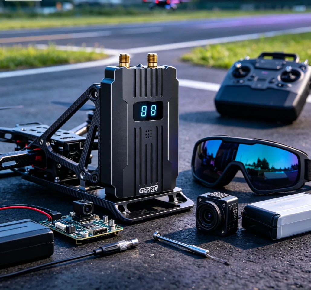 Drone Battery Alarm - GEPRC MATEN 3.3G VRX con Allarme