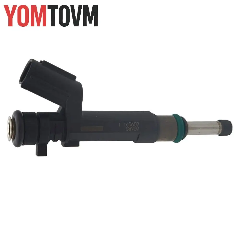 16600‑1KT0A FJ1192 84212379 67799 1591072 4Pcs Black 2‑Pins Fuel Injector For Nissan Note 2014 2015 2016