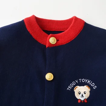 Kids Bear Cotton Cardigan 3 Kids Bear Cardigan - Soft Cotton Long Sleeve Button Front Sweater for Children Boys & Girls Clothes for Girls Baby Gift 3