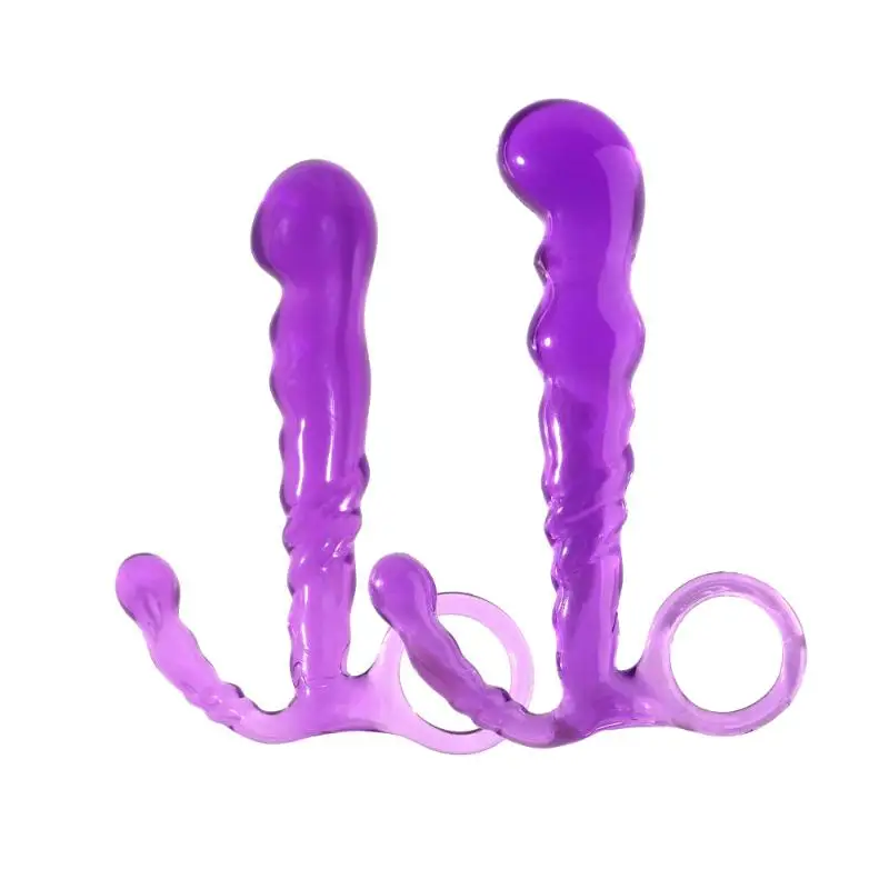 Waterproof Vibration Anal Dilator Rechargeable Body Safe Silicone Adult Toy for Couple Intimate Pleasure Play