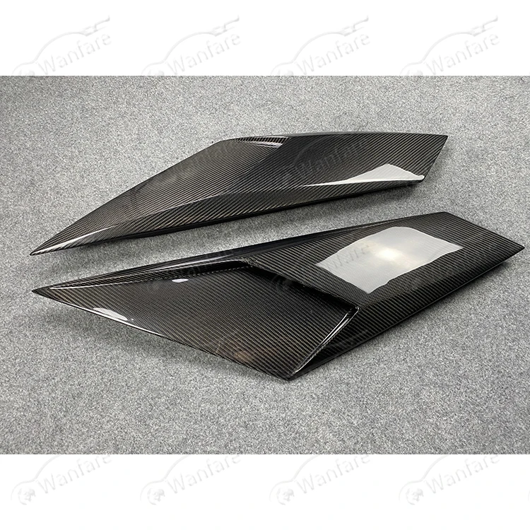 DRY CARBON FIBER INTERIORS DOOR HANDLE for LAMBORGHINI AVENTADOR LP700-4 LP720 LP750 SVJ