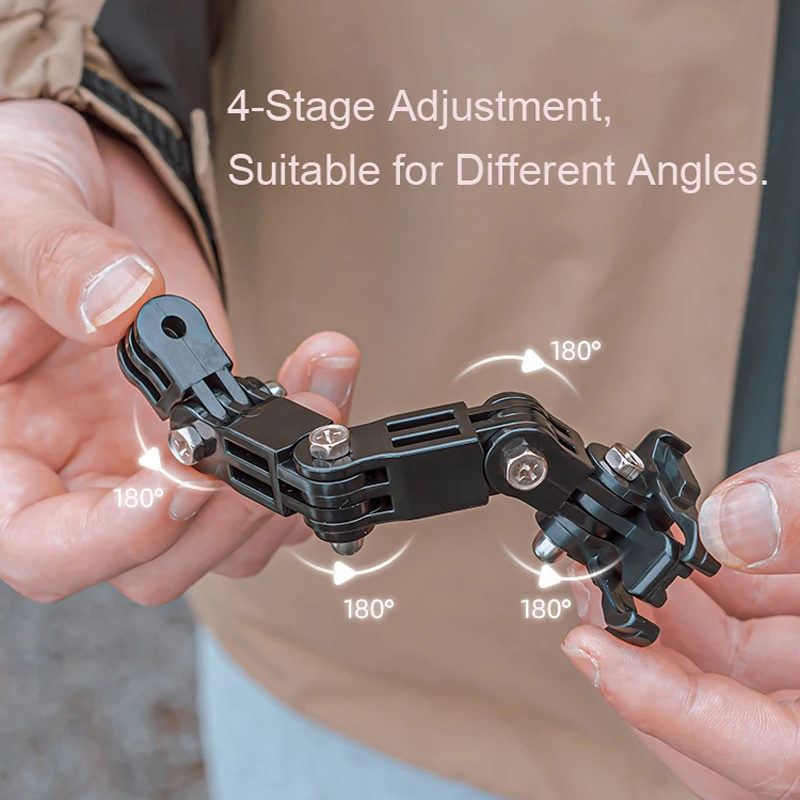 Аксессуары для экшн-камеры на мотоциклетный шлем Крепление на шлем для Gopro 13 12 11 10 9 8 DJI Osmo Action 3 4 Insta360 X4 камера