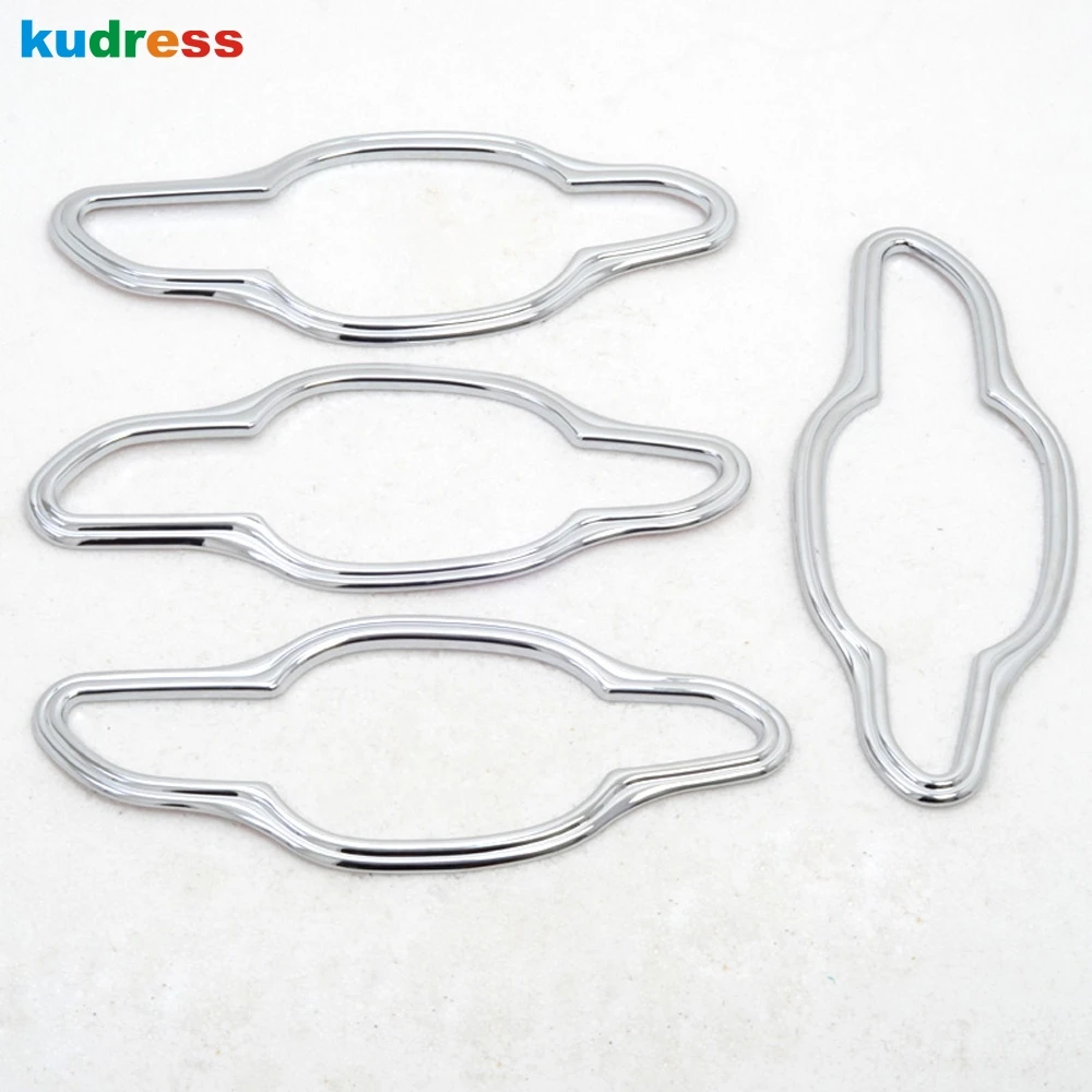 For Hyundai Tucson 2015 2016 2017 2018 2019 2020 Carbon Fiber Car Side Door Handle Bowl Cover Trim Sticker Exterior Accessories
