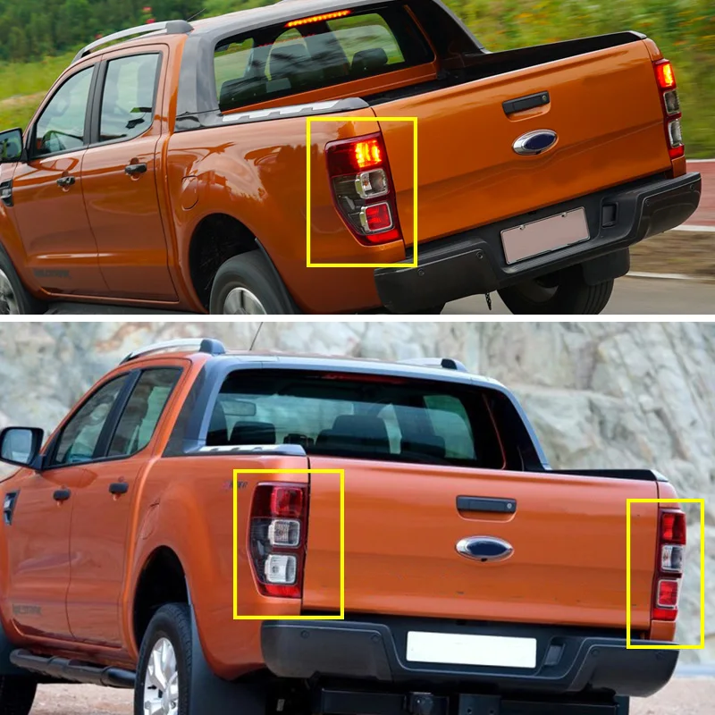 High Quality Car Tail Light Left, Right Rear Brake Signal Lamp Car Accessories Fit For Ford RANGER Ute PX XL XLS XLT 2011-2020