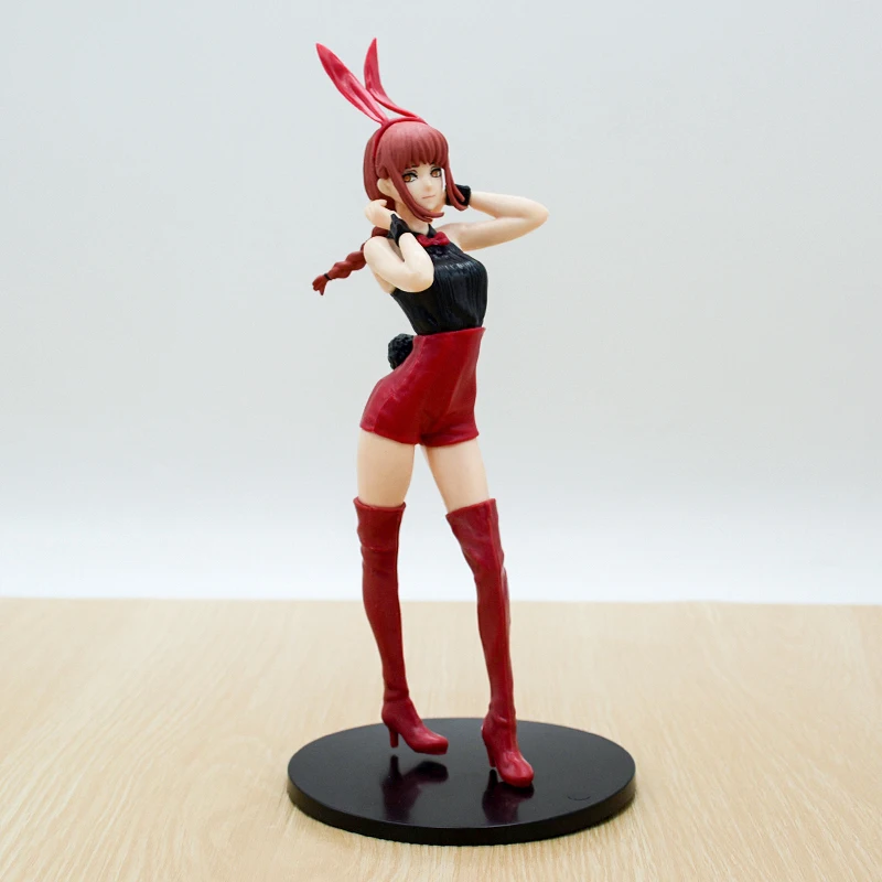 Chainsaw Man Power Bunny Girl Anime Figur Makima Actionfigur Hayakawa Aki/Higashiyama Kobeni/Denji/Reze Figur Modell Puppe Spielzeug