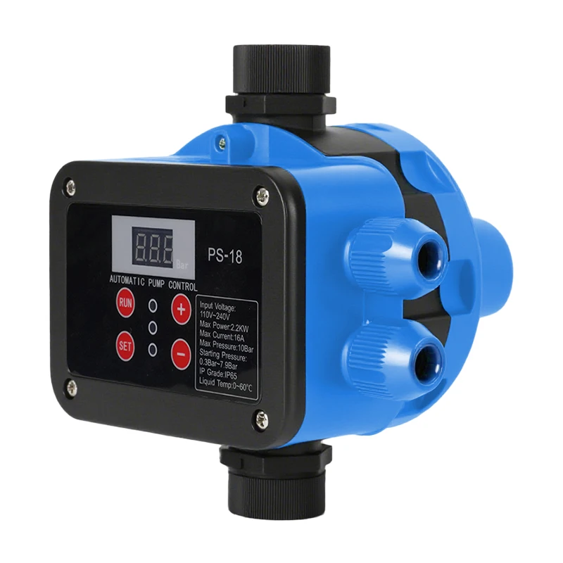 Water pump intelligent controller household automatic pumping adjustable flow pressure booster electronic  switch protection
