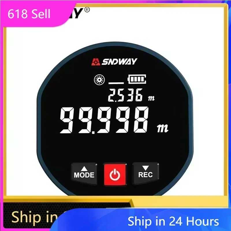 NOYAFA Laser Rangefinder Roller 0-99M Laser＆Roll Dual Mode Distance Meter Trena Laser Tape Measure Range Finder Hom 2026 Upgrad