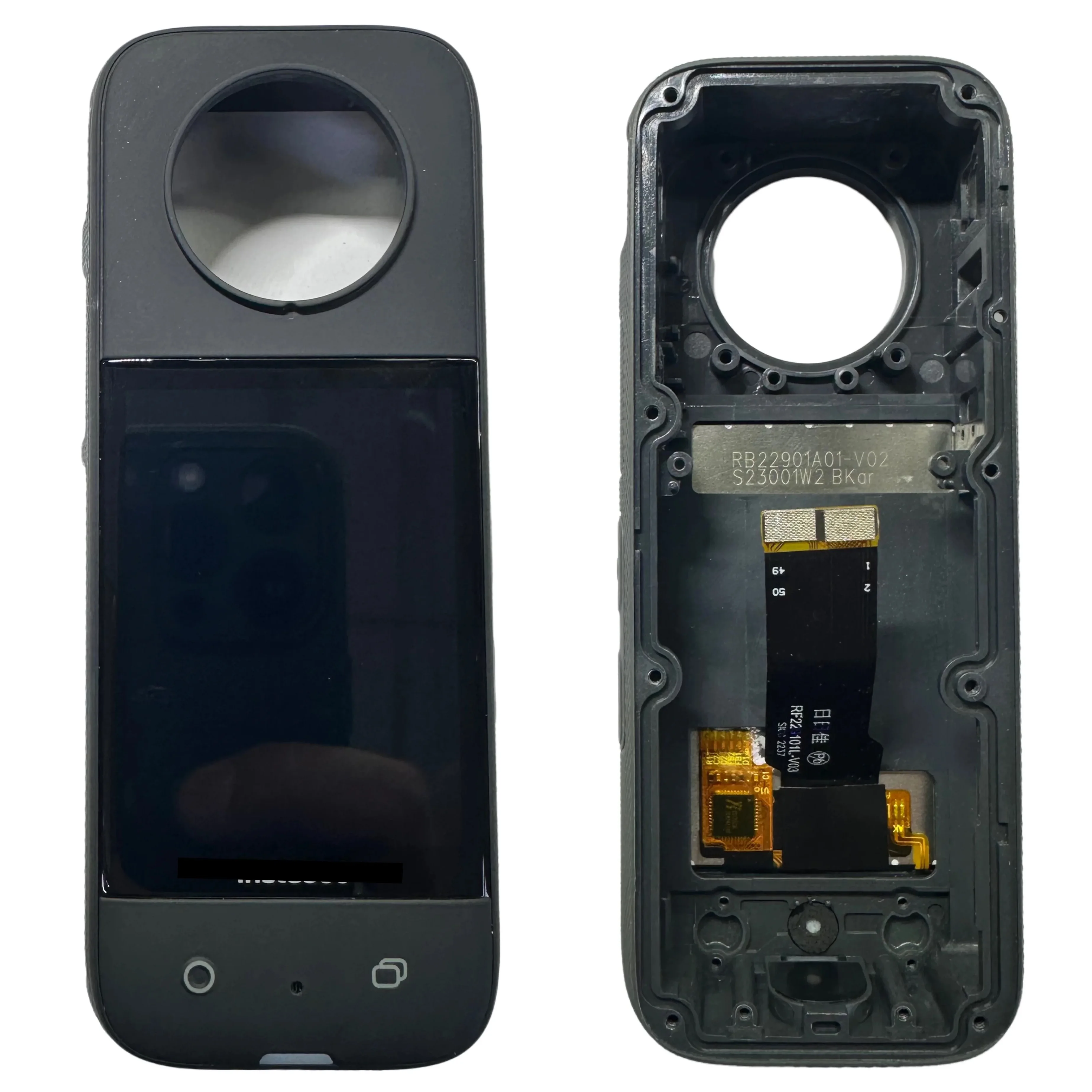Oryginalny ekran LCD z obudową do Insta360 X3, moduł dotykowy LCD, część zamienna do naprawy — zdjęcie produktu 2