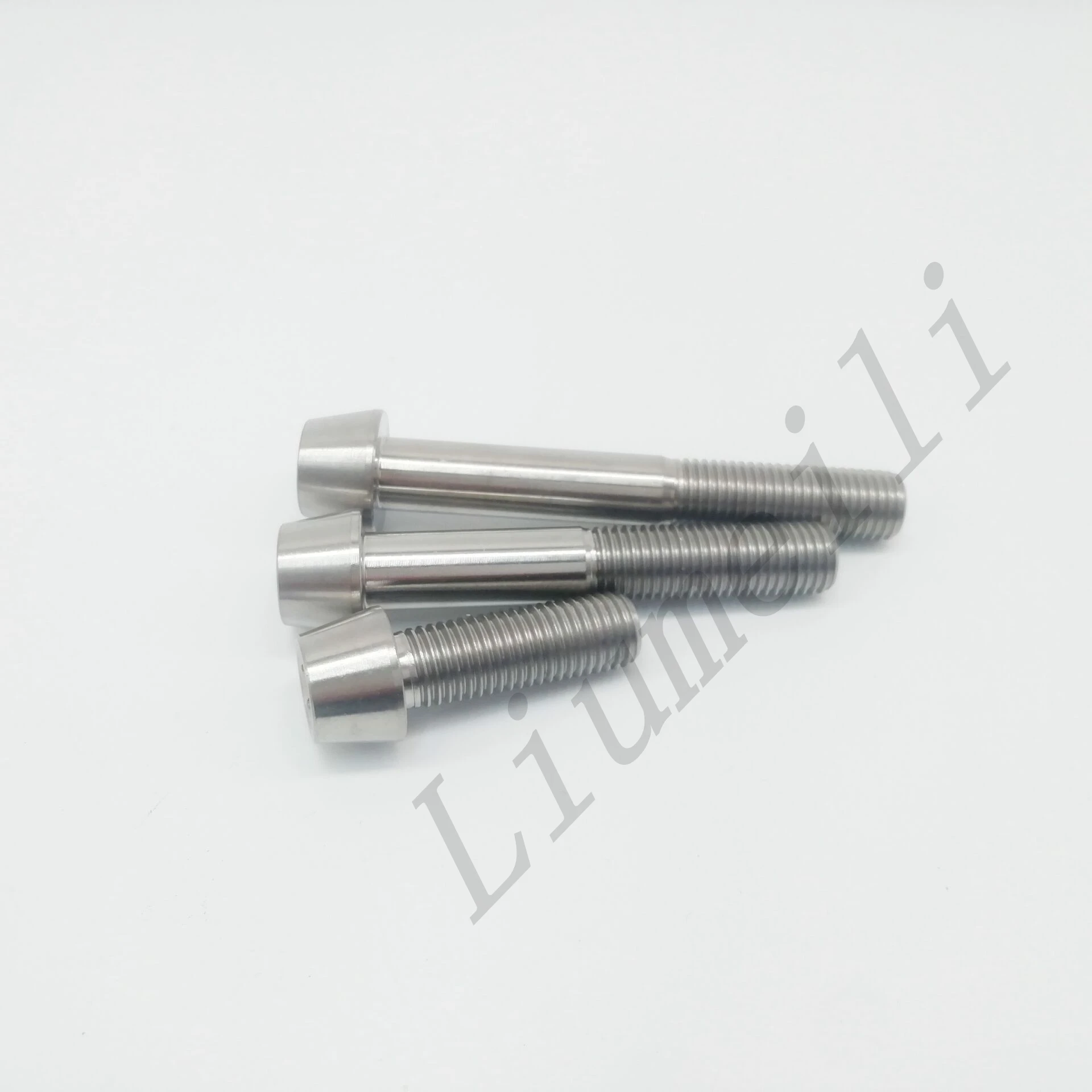 Liumeili M10X30mm M10x60mm M10x70mm Pitch 1.25mm Taper Head Titanium for Ducati Front Brake Caliper Motor Bike Bolts 1pc