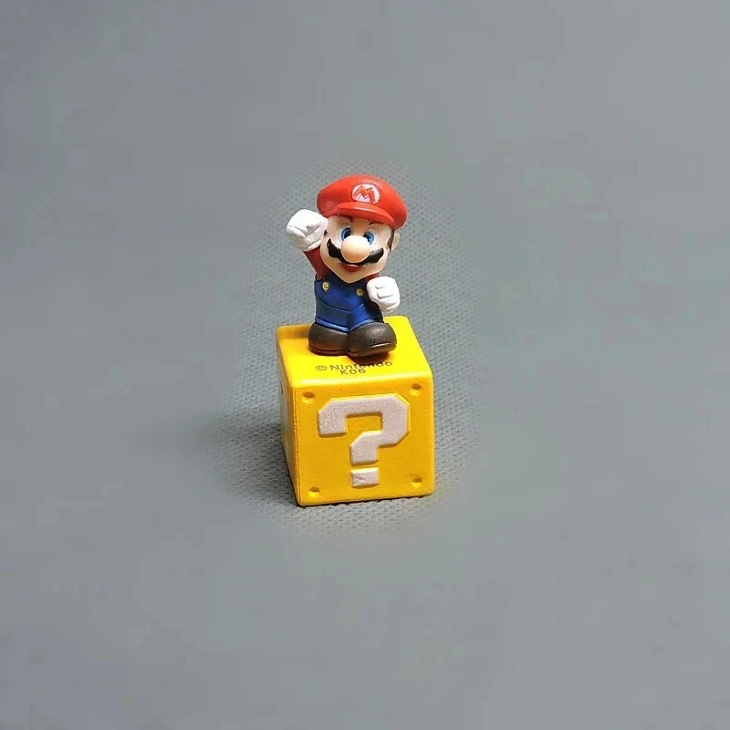 5pcs/lot Super Mario Creative Decoration Game Mario Bros PVC Action Figures Toys Super Mushroom Mini Figures Toys for Kids Gifts