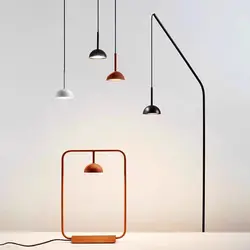Cupolina floor lamp led line light Bedroom small Round head lamp for Reading Living Room Minimalist  Study tall standing lamp