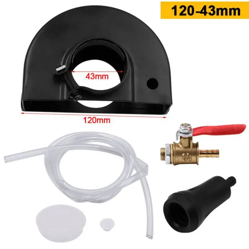 Angle Grinder Guard, SSlotting Cutting Machine Holder, Capa de segurança Dustproof para proteção, Water Pump Set