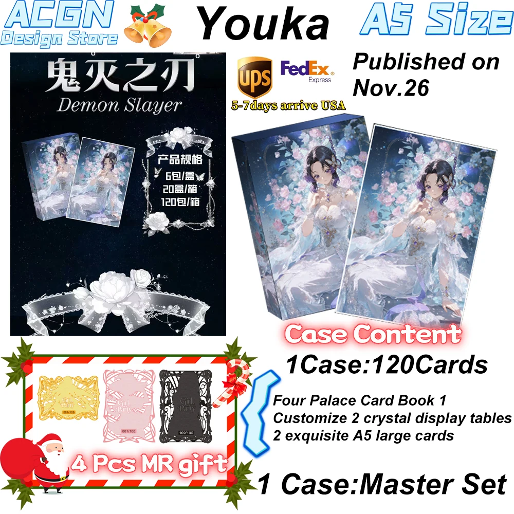 

Wholesale In 2025 Preschool Card Cultural Demon Slayer for Boys And Girls CCG ACG Cards