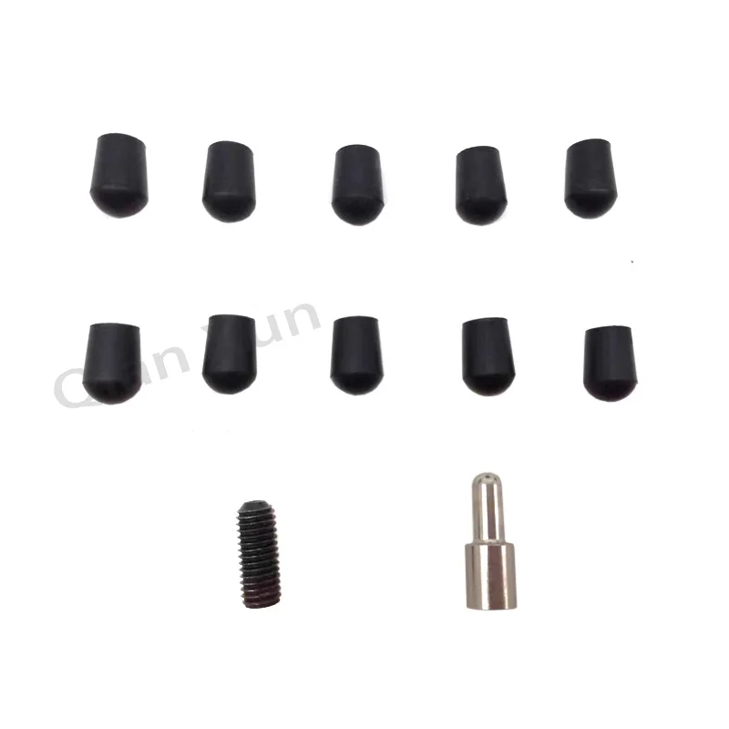 Car Dent Repair And Shaping Hammer Ieveling And Striking Hammer and 10pcs rubber capsScratch Free Repair Tool