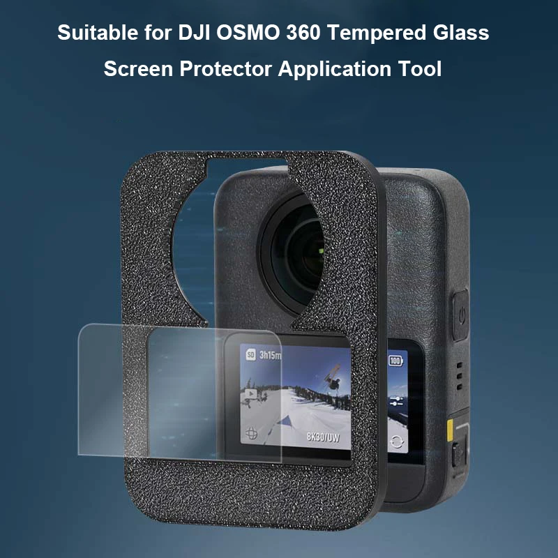 

For DJI osmo 360 HD high-definition Tempered Glass screen protector easy installation kit for DJI 0smo 360 camera