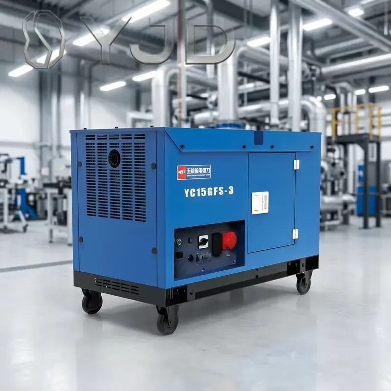 YJD Yuchai 2.8-18kw Chinese Yuchai Engine 50/60Hz Industrial Power Silent Type diesel Generator