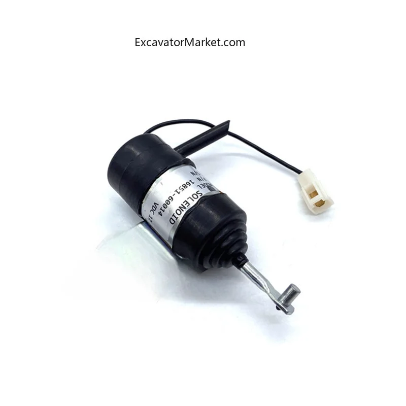 for Excavator Kubota u10/15/17/10/20 flameout solenoid valve 16851-60014 flameout switch excavator harvester