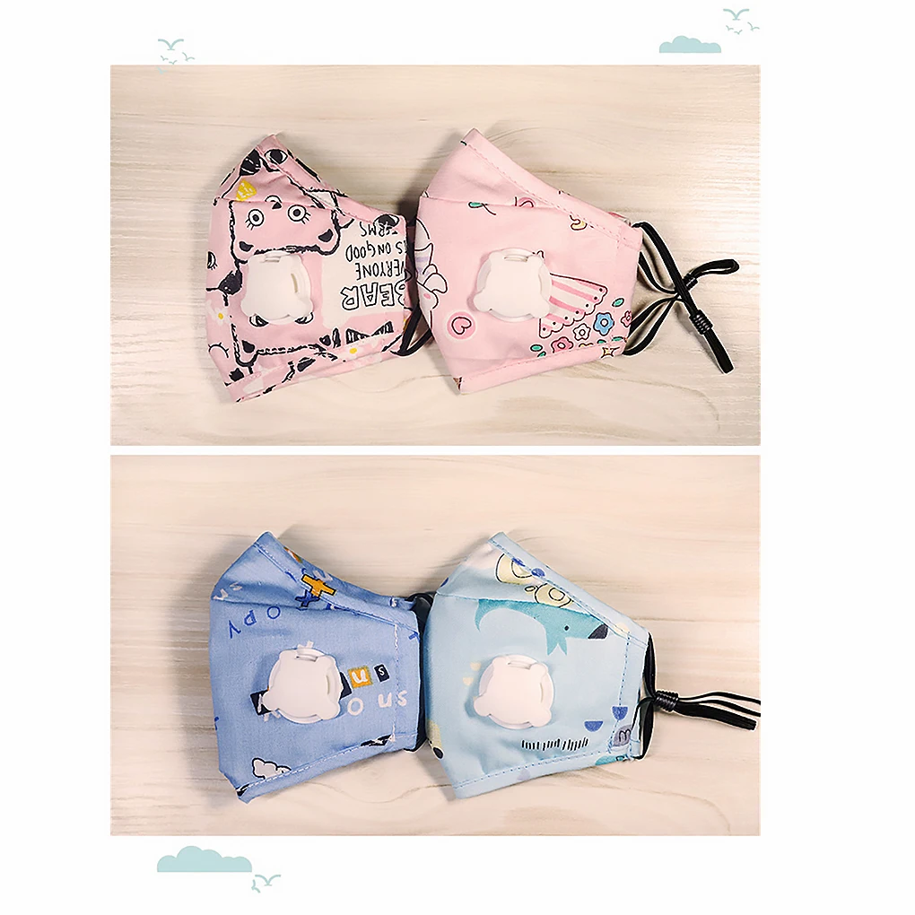

Детские фильтры для масок PM2.5, хлопковые фильтры для масок с героями мультфильмов, аксессуары, 2 шт.