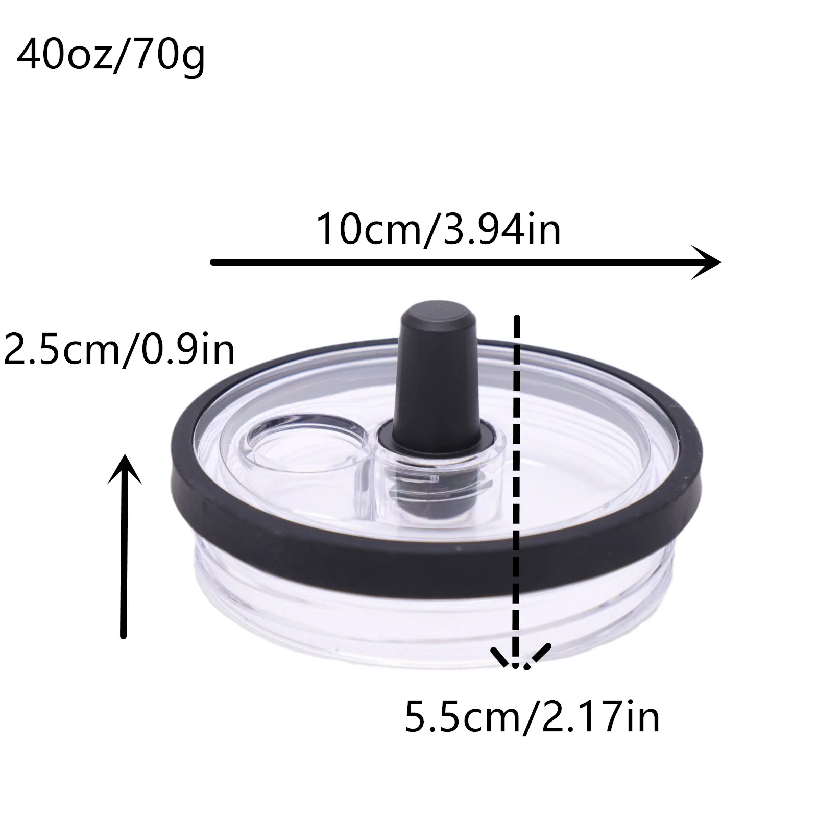 30/40oz Spill-proof Cup Cover Car Cup Lid Thermos Cup Straw Lid Sealed Leak-proof Lid for Stanley Straw Cover Cup Accessories - view 6