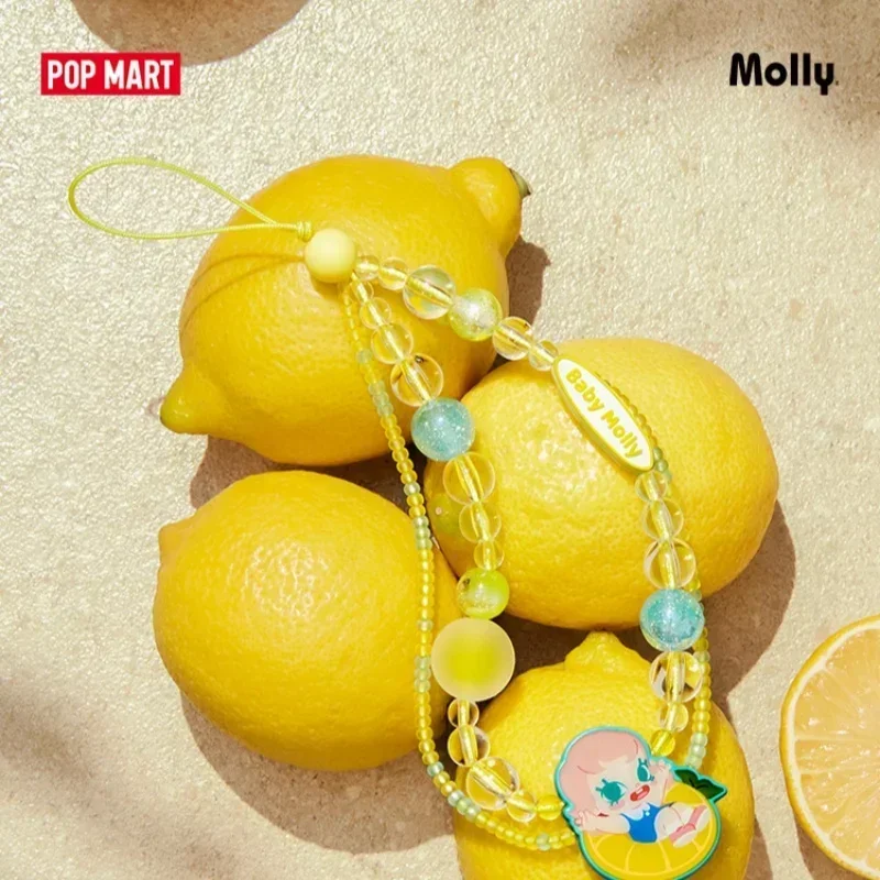 POPMART Baby Molly Fruit Adds Fragrance Series Blind Box Cute Mobile Phone Chain Mystery Doll Toy Gift view 5