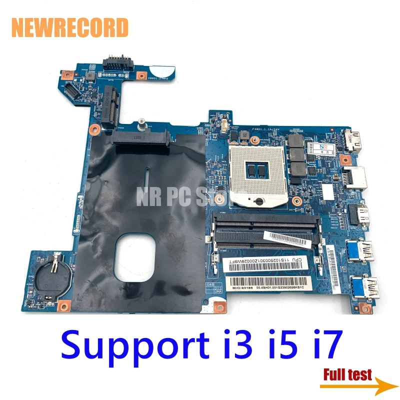 

For Lenovo G580 Laptop Motherboard 48.4SG06.011 48.4SG15.011 48.4SG16.011 LG4858 HM76 Support I3 I5 I7 CPU Mainboard