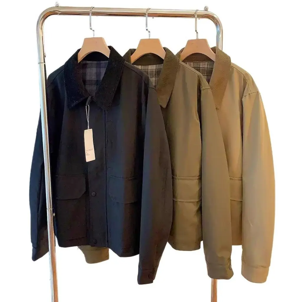 

Весенняя новая японская куртка с кругами инструментов в британском стиле, свободное повседневное пальто в стиле ретро для мужчин и женщин