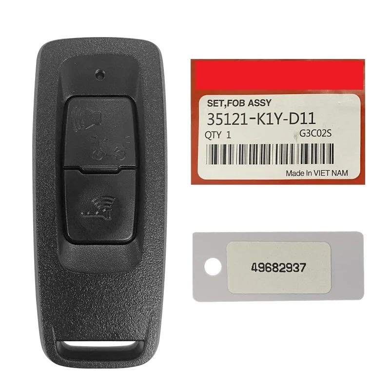 MK0020 OEM Smart Key PCX 125 21-22 For Honda Motor Remote FCC 35121-K1Y-D11 433.29MHZ 47chip