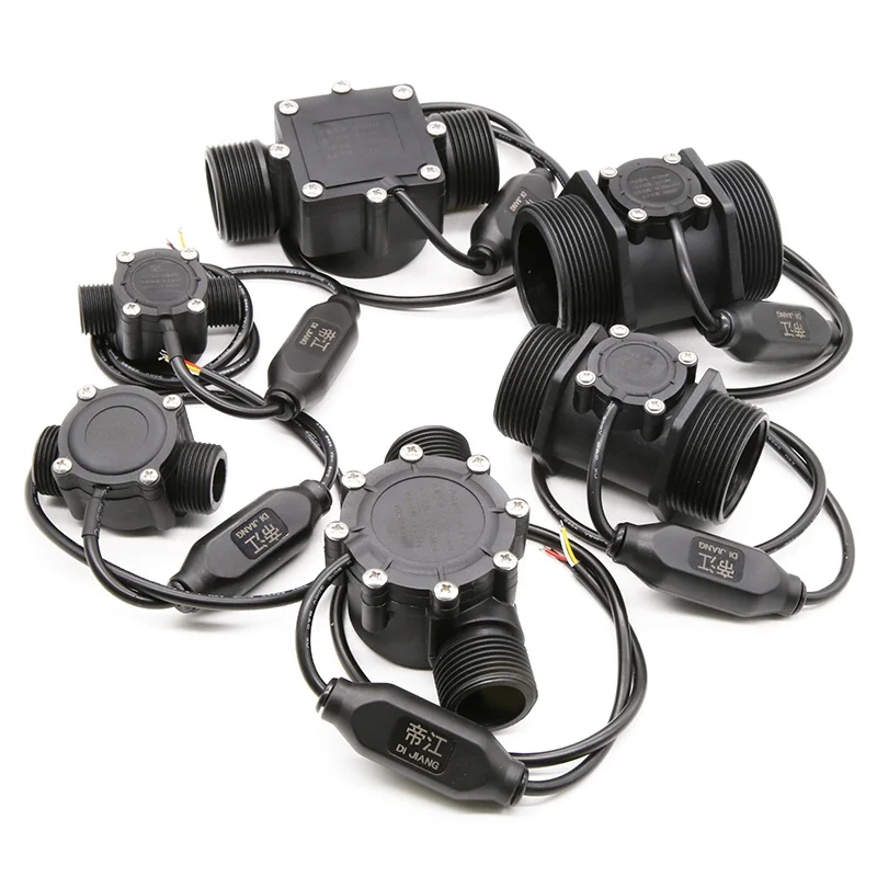 DN15-DN50 Output RS485 Modbus RTU Signal  Remote Control  Liquid Turbine Flow Sensor  for Watering & Irrigation System