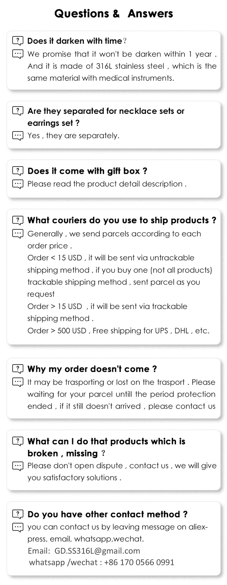 Product detail