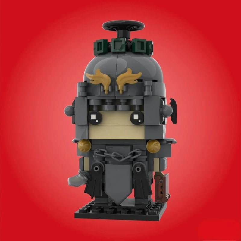 

174PCS MOC Jiang Wei Ancient Warrior General Historical Military Commander DIY Model Building Blocks Birthday Gift