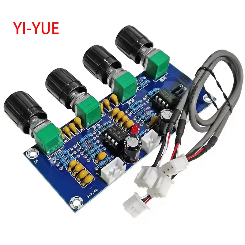 XH-A901 NE5532 Tone Board preamp Pre-amp With treble bass volume adjustment pre-amplifier Tone Controller For amplifier Board