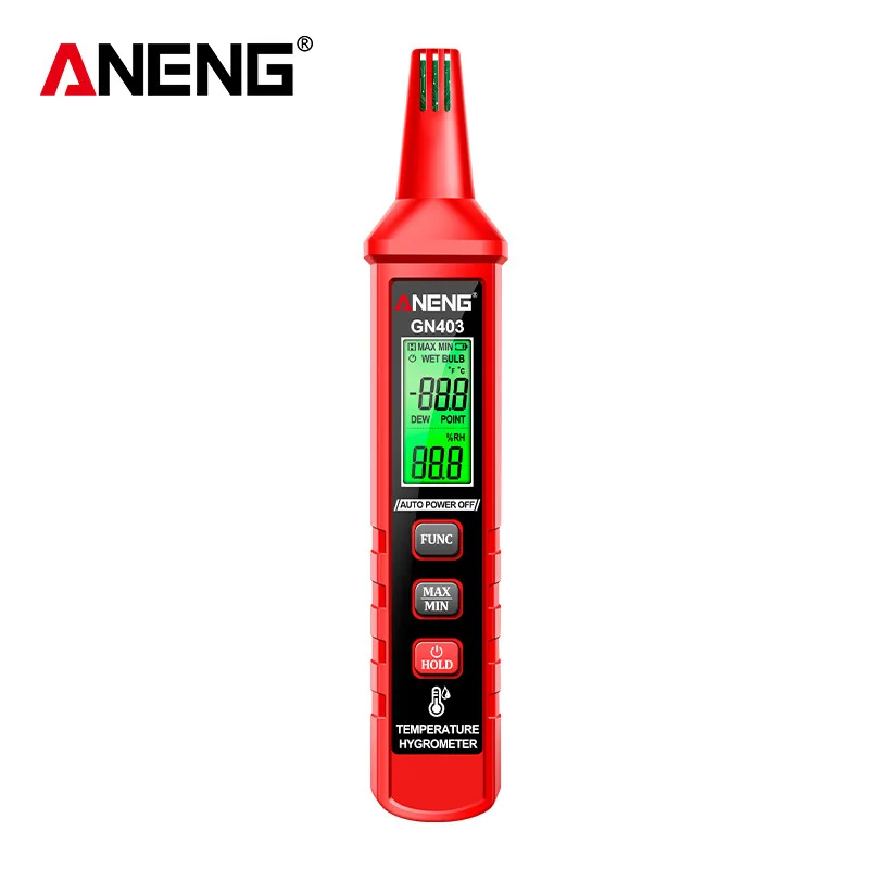 High precision indoor temperature and humidity meter for industrial use, environmental air measurement and detection instrument
