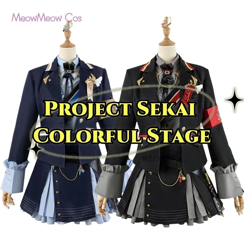 Yoisaki Kanade Azusawa Kohane Kusanagi Nene Hinomori Shiho Project Sekai Colorful Stage Anniversary Stage Cosplay Clothes Wig