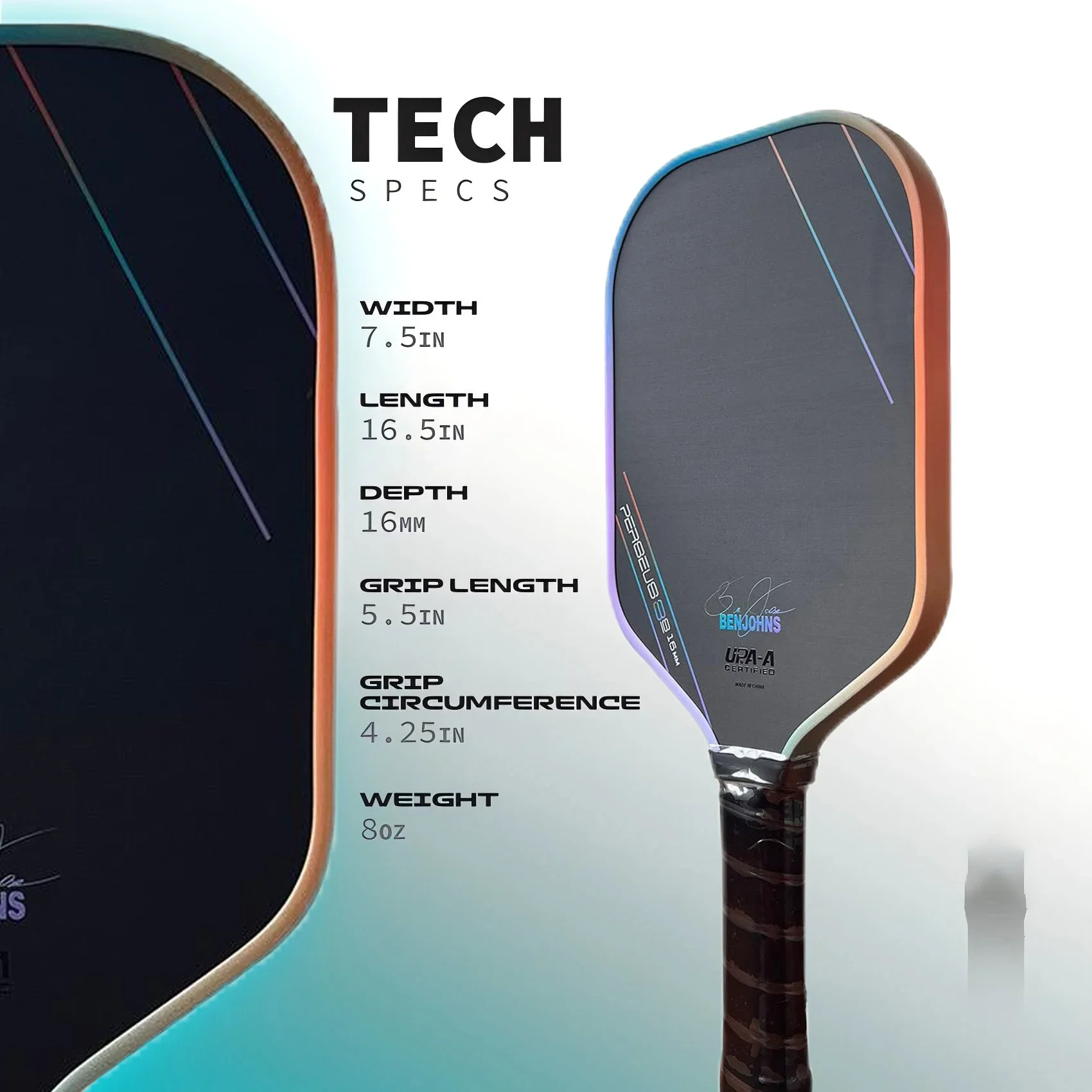 16 مللي متر ألياف الكربون ، 3S أورورا كروما بيكلبول مجداف بيكلبول المجاذيف العسل الأساسية ، مضرب كرة البيسبول المهنية