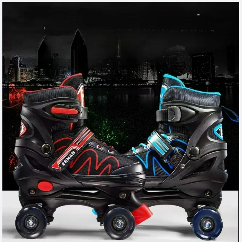 Outdoor Sports Skates Roller Inline Adjustable Children Tracer For Kids Boys Girls blade Illuminating Wheels Roller Skates Shoes