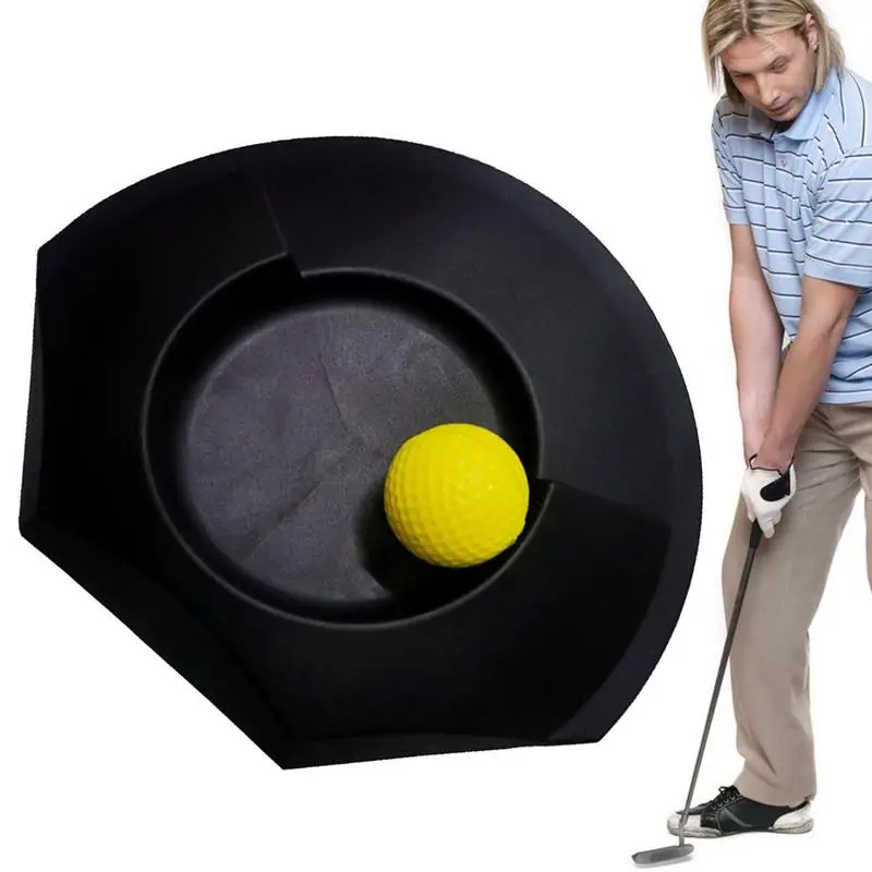 Tasse de putter de golf pour aide à l'entraînement, trou de putt d'entraînement précis, entraînement intérieur et extérieur, permet de mettre de n'importe quel