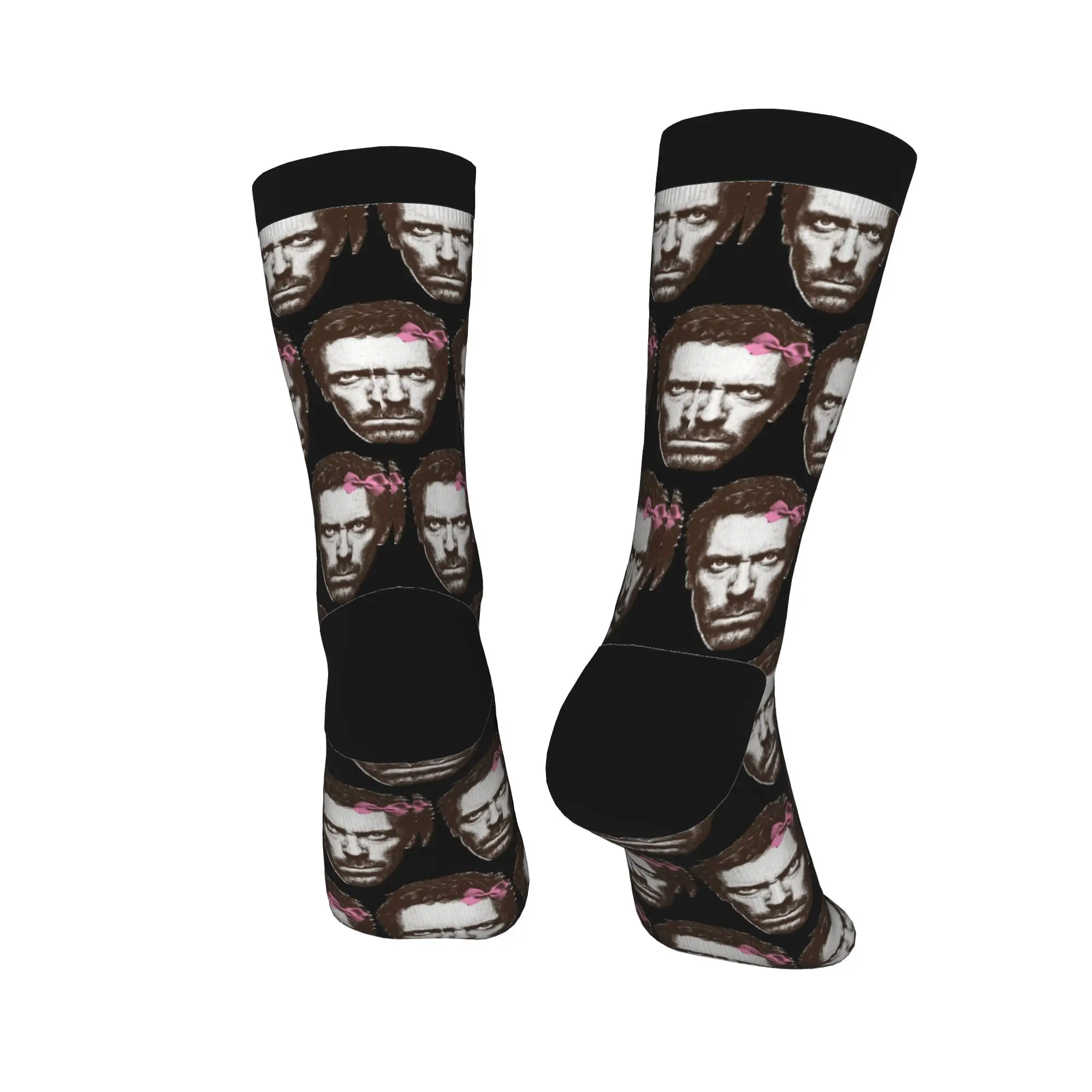 الدكتور غريغوري هاوس رئيس طباعة جوارب التلفزيون الأمريكي الجوارب الرجال تنفس الجوارب الخريف سكيت المضادة للانزلاق الجوارب هدية #4