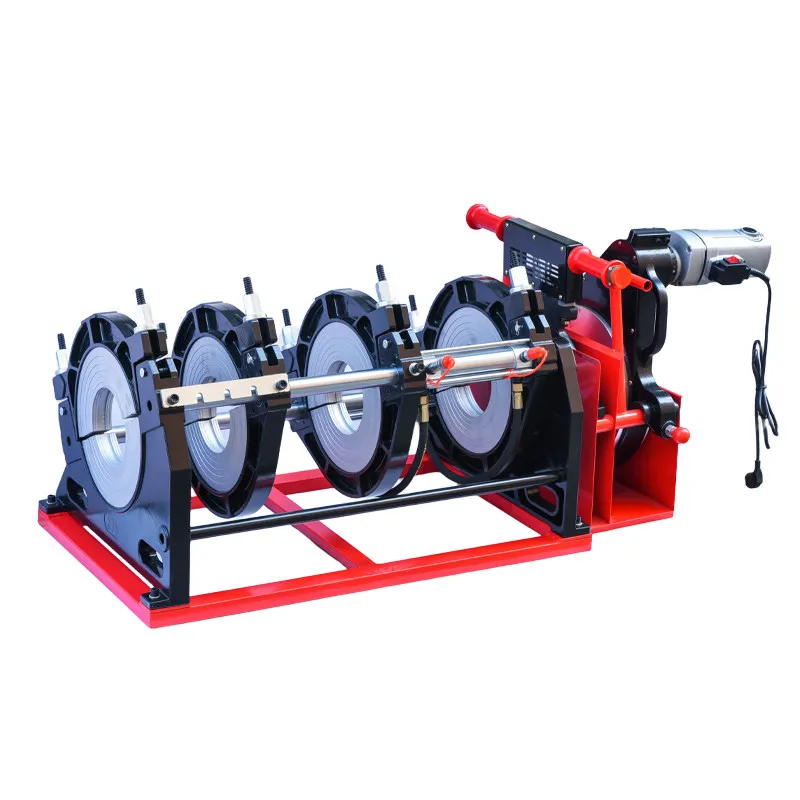 Hydraulic semi-automatic PE pipe butt welding machine Welded pipe Hot melt machine 160 315 400 500 630