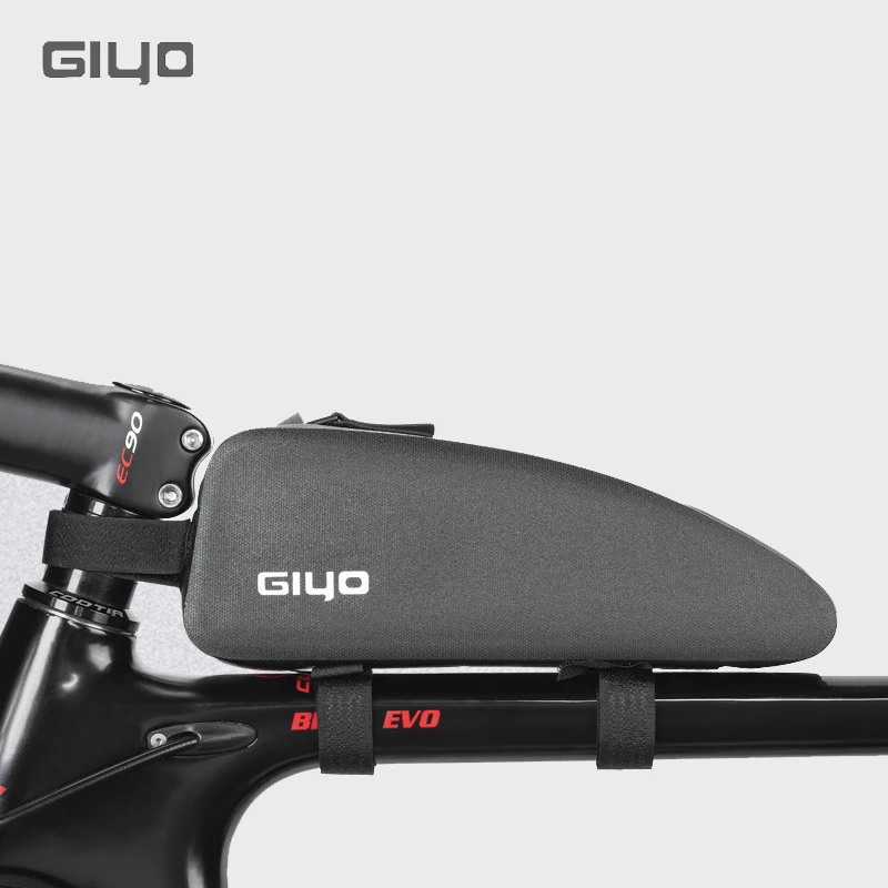 GIYO Bicycle Bag TPU Waterproof Cycling Top Front Tube Frame Bag Large Capacity MTB Road Bicycle Pannier Bag Bike Accessories