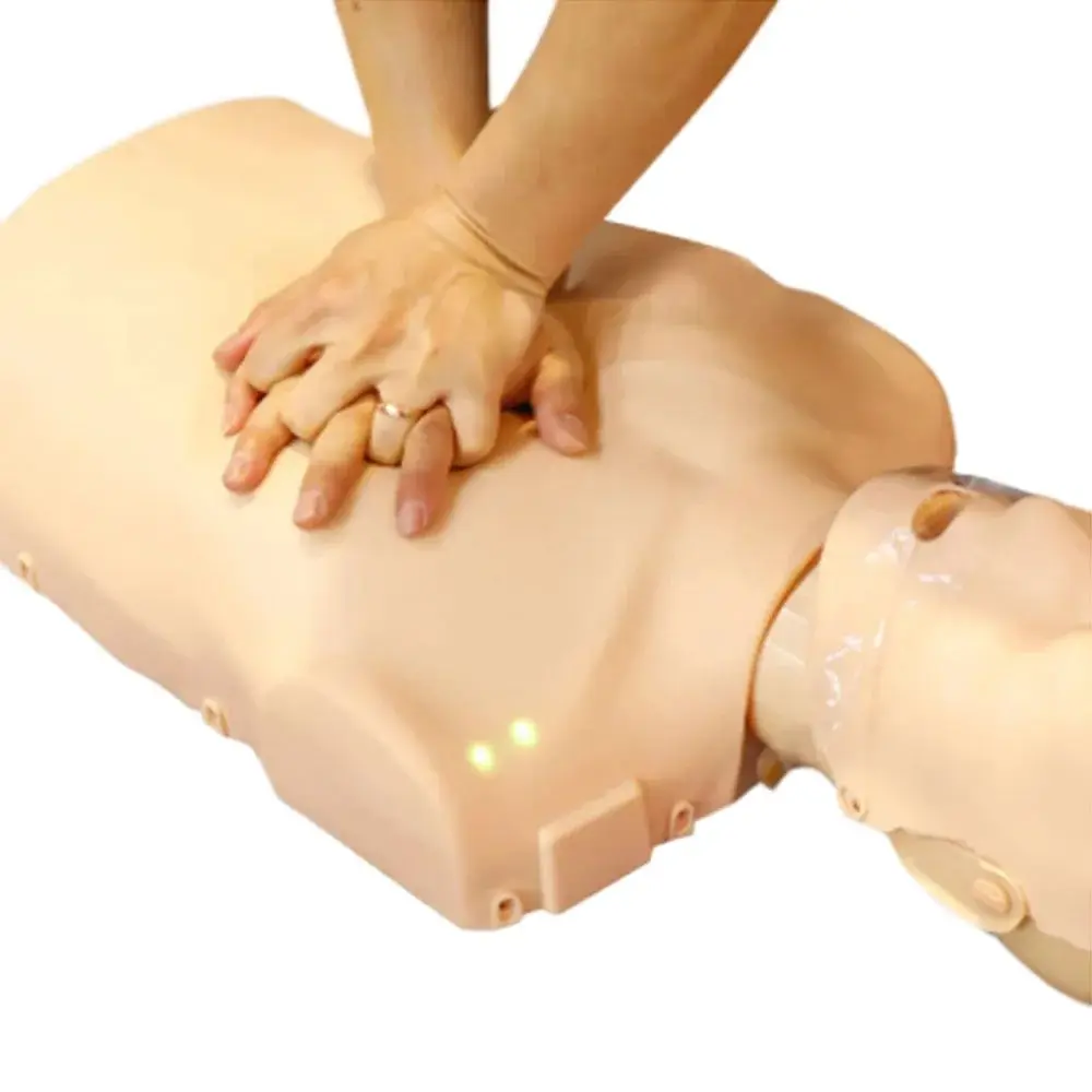 Adjustable Medical Science Half Body CPR Training Mannequin Manikin CPR Simulator For Adults And Children Manikins