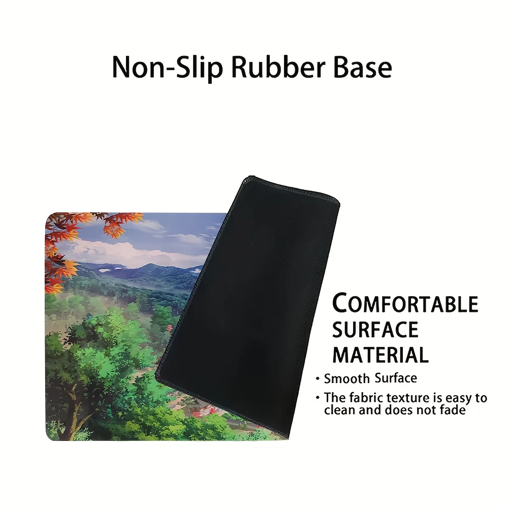 The Japanese Mount Fuji natural landscape game mat, an ideal choice for collectors of trading card games and TCG players