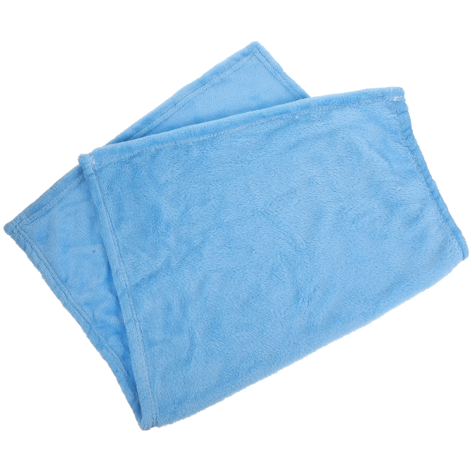 Manta de franela para mascotas, color azul cielo, color sólido, ligera, extra cálida y toalla, manta de franela para mascotas