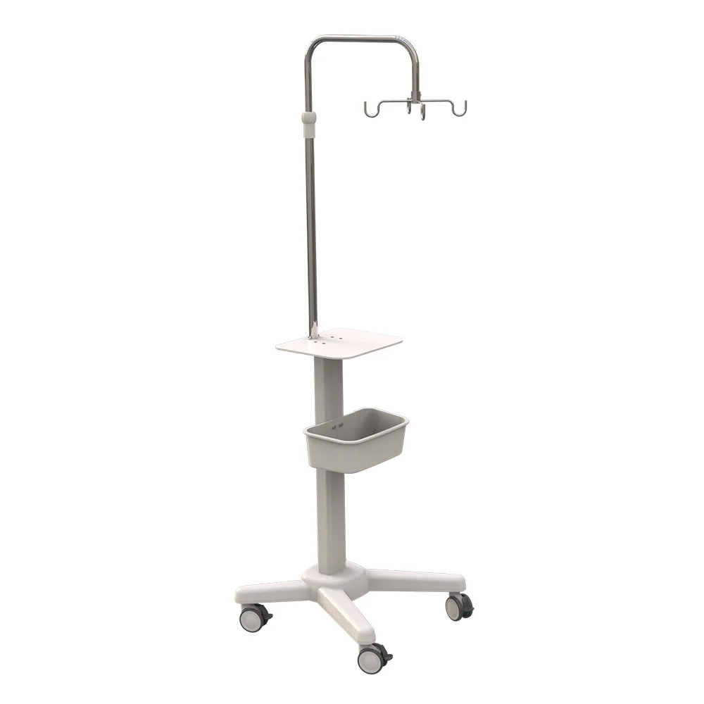 Aluminum alloy multi-channel syringe pump trolley infusion pump frame stainless steel infusion frame large load-bearing