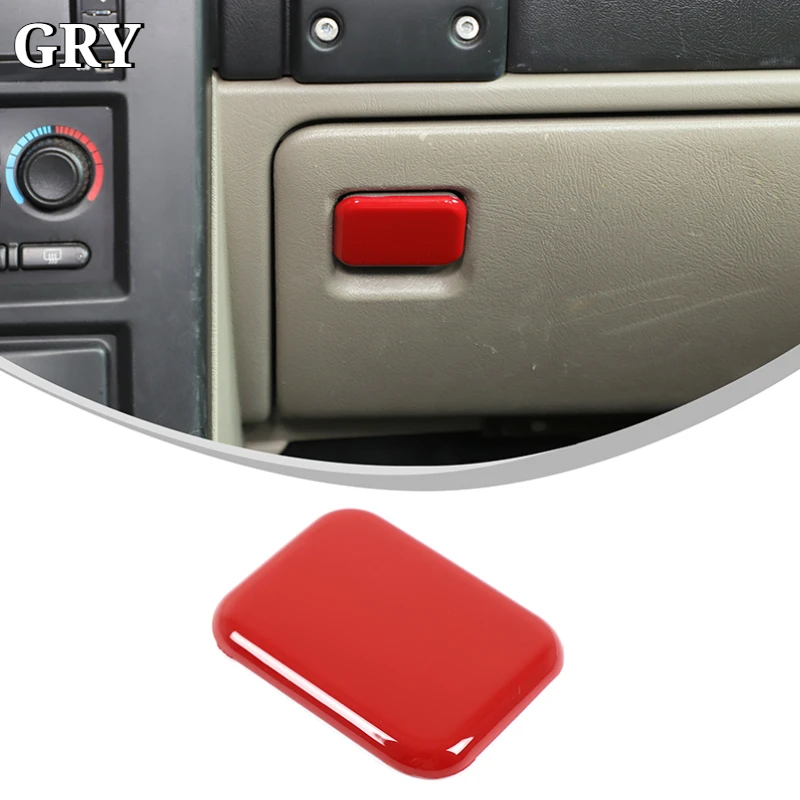 Car Glove Box Switch Cover Trim For Hummer H2 2003-2007 ABS Carbon Fiber Interior Car Accessories