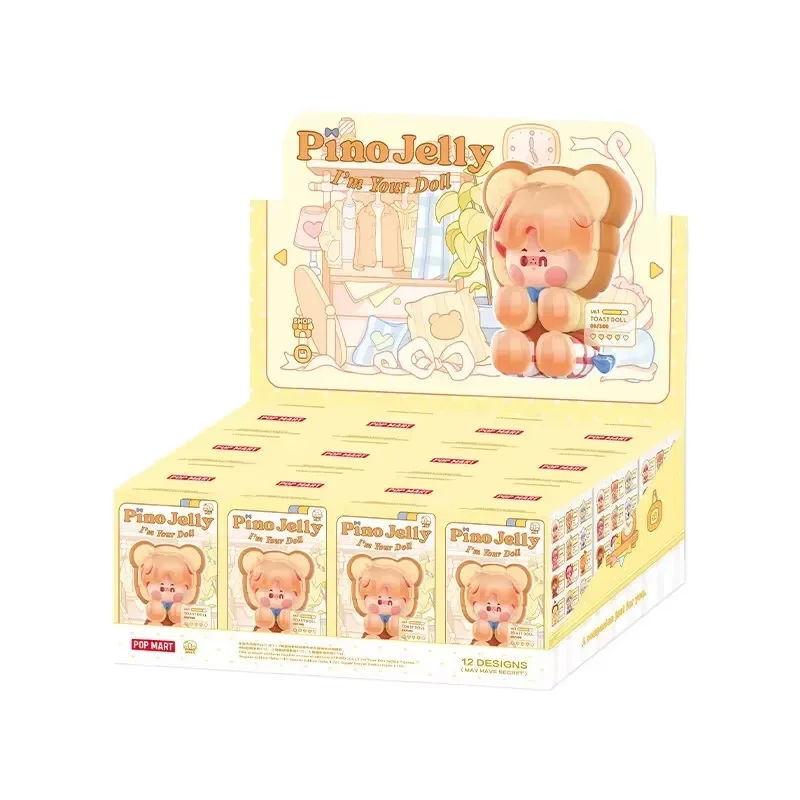 

POP MART PINO JELLY 'I'm Your Doll' Series Mystery Blind Box - Genuine Desktop Figurine Home Decor Ornament Guess Toys Bag