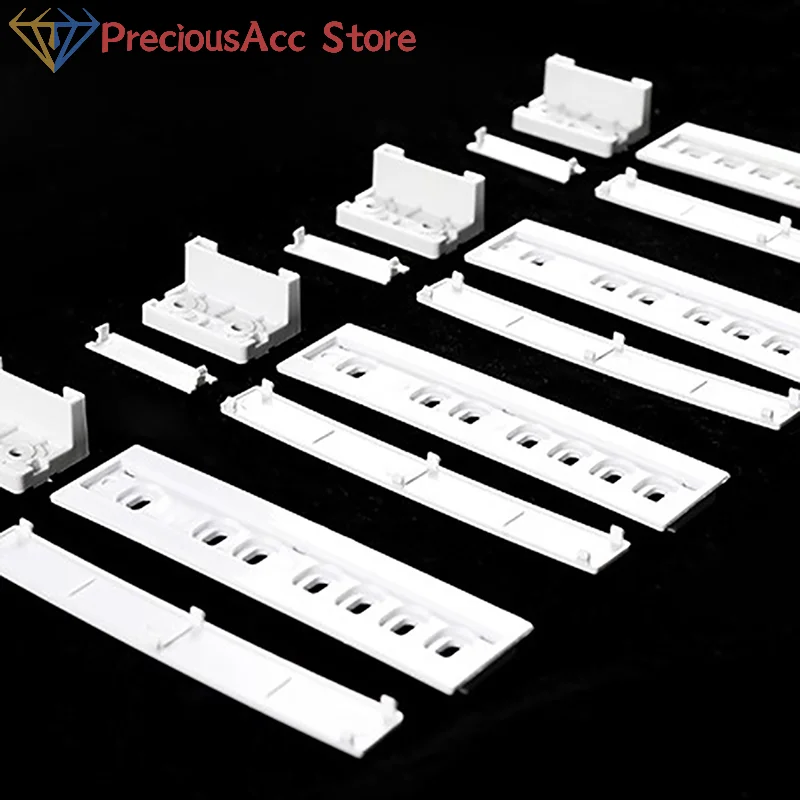 

1 комплект, встроенный пластиковый монтажный кронштейн для двери холодильника, комплект крепежных направляющих для морозильной камеры, дверная полка холодильника, рейка для холодильника