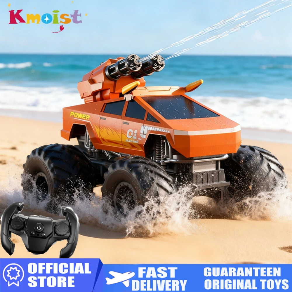 Q213 Pick-Up Amphibious Cross-Country Climbing Children's Remote Control Car Water Cannon Remote Control Car